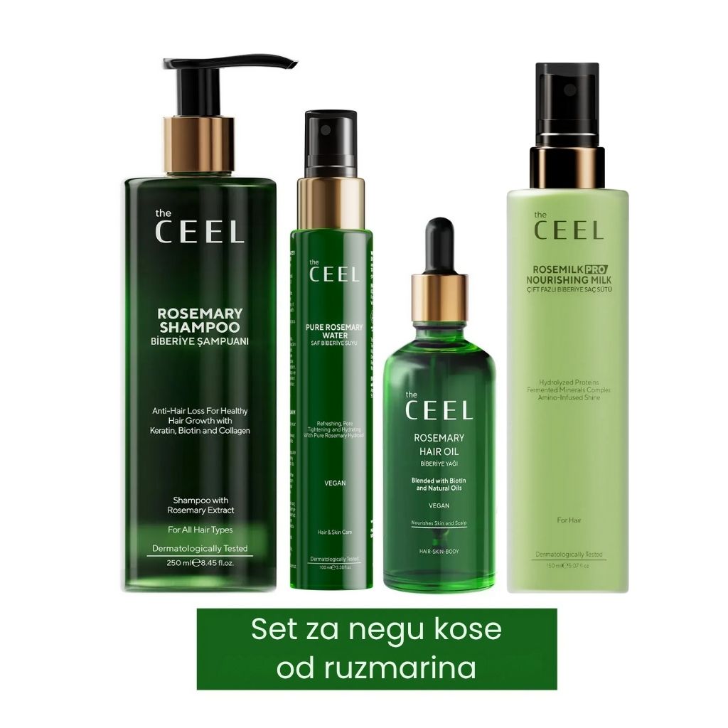Ruzmarin set za rast i jačanje kose – kompletna nega