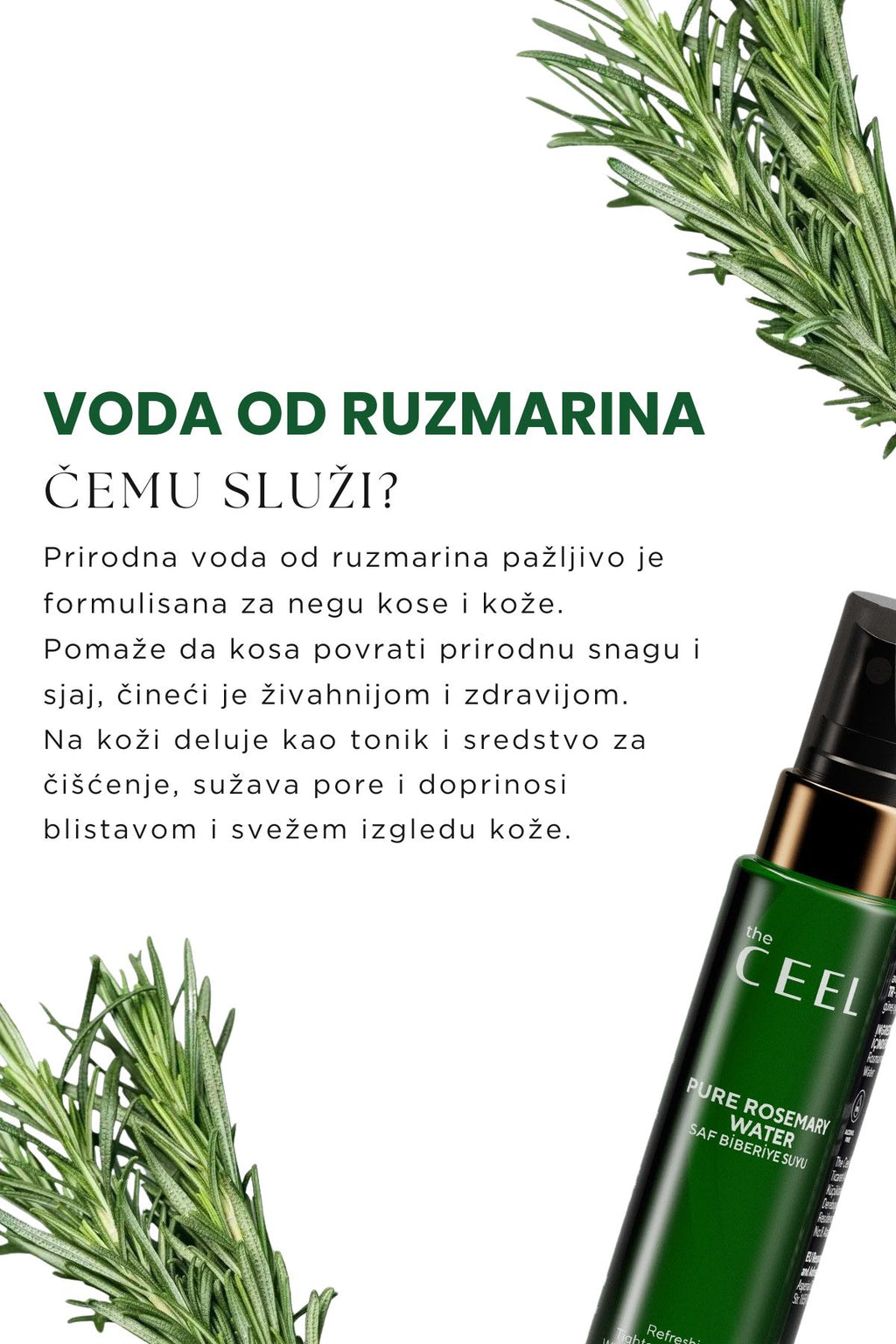 Ruzmarin set za rast i jačanje kose – kompletna nega