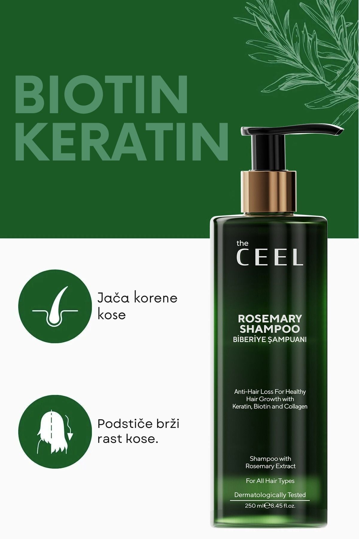 Ruzmarin set za rast i jačanje kose – kompletna nega