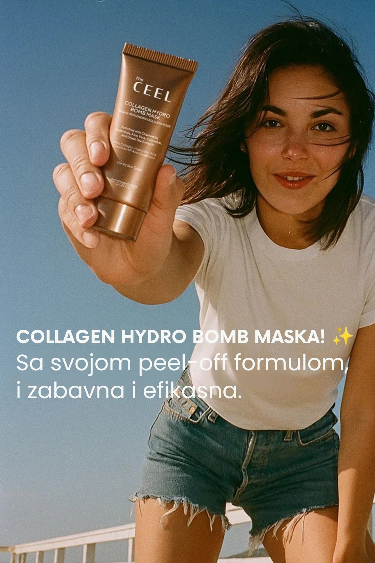 Kolagenski set – maska i serum za zatezanje i sjaj kože