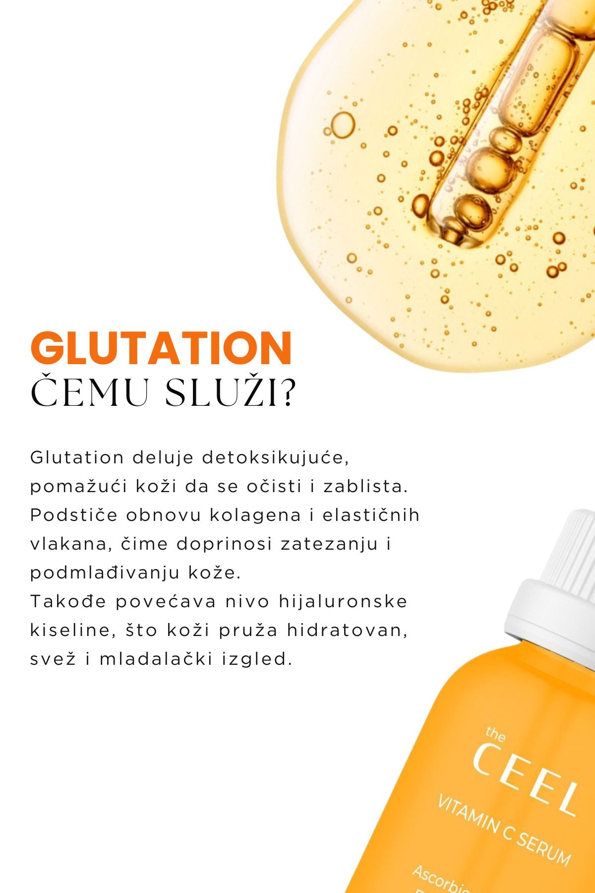 Set za blistav i hidriran ten – Vitamin C, Hijaluron i Maska