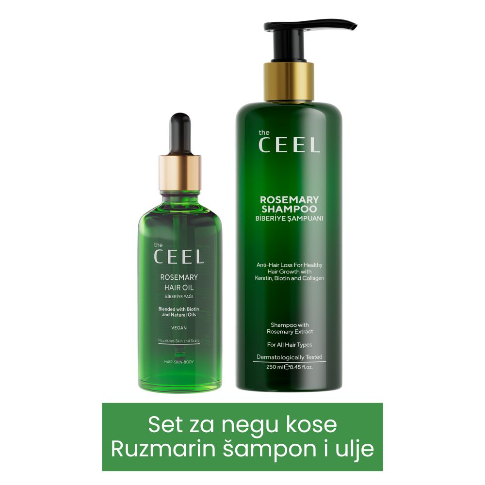Ruzmarin šampon i ulje za jačanje i gušću kosu