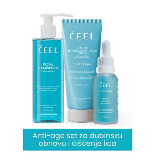 Anti-age set za dubinsku obnovu i čišćenje lica